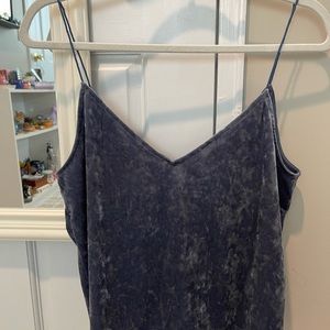 H&M suede tank top